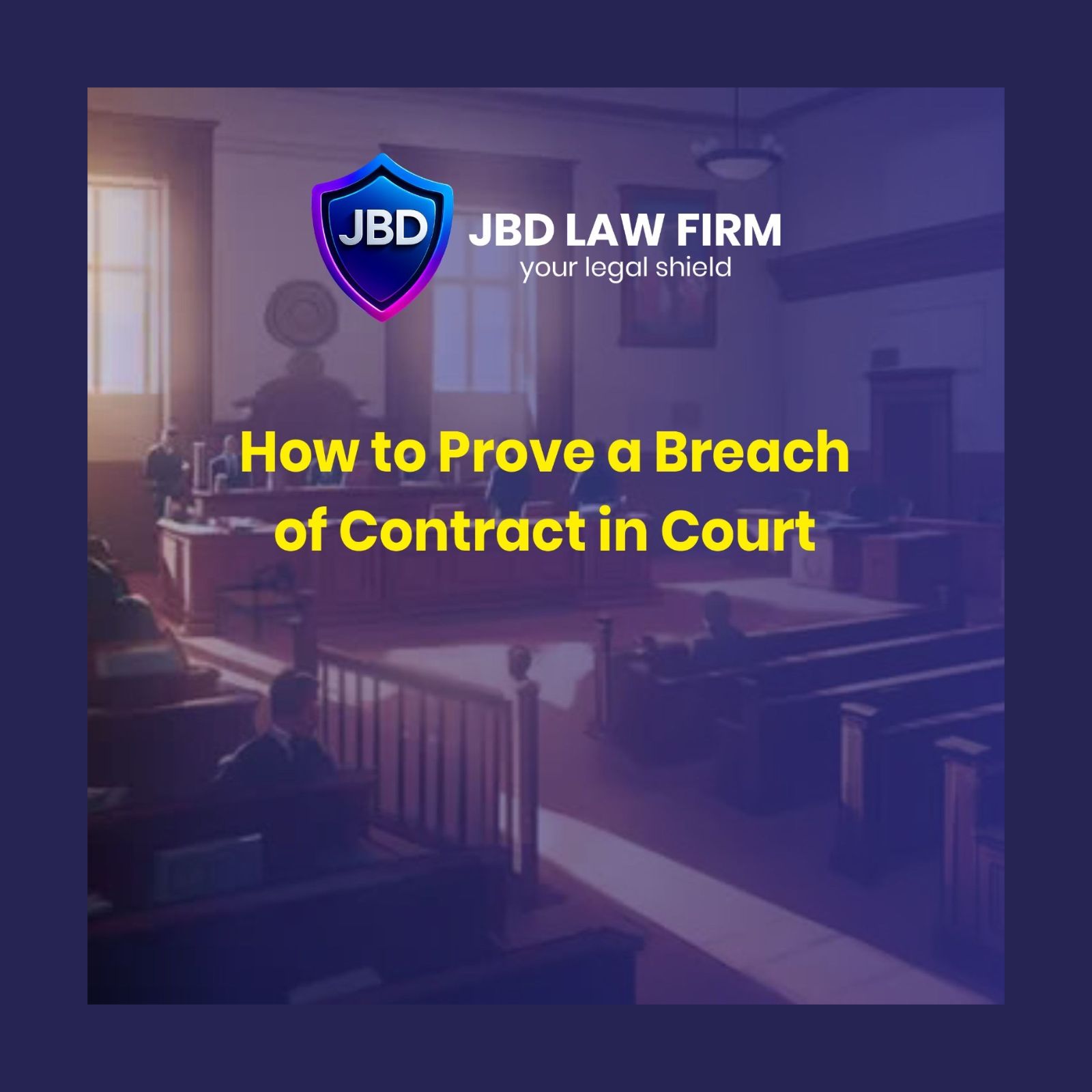 HOW TO PROVE BREACH OF CONTRACT IN COURT